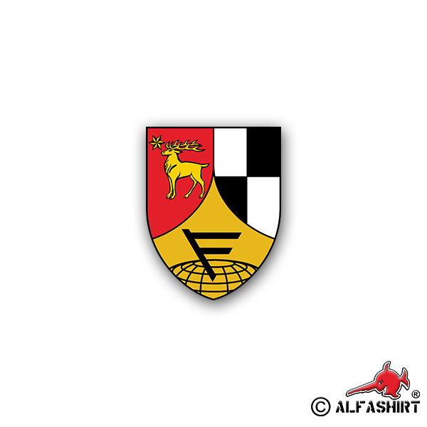 Aufkleber/Sticker Führungsunterstützungsbataillon 291 FüUstgBtl 5x7cm A2129