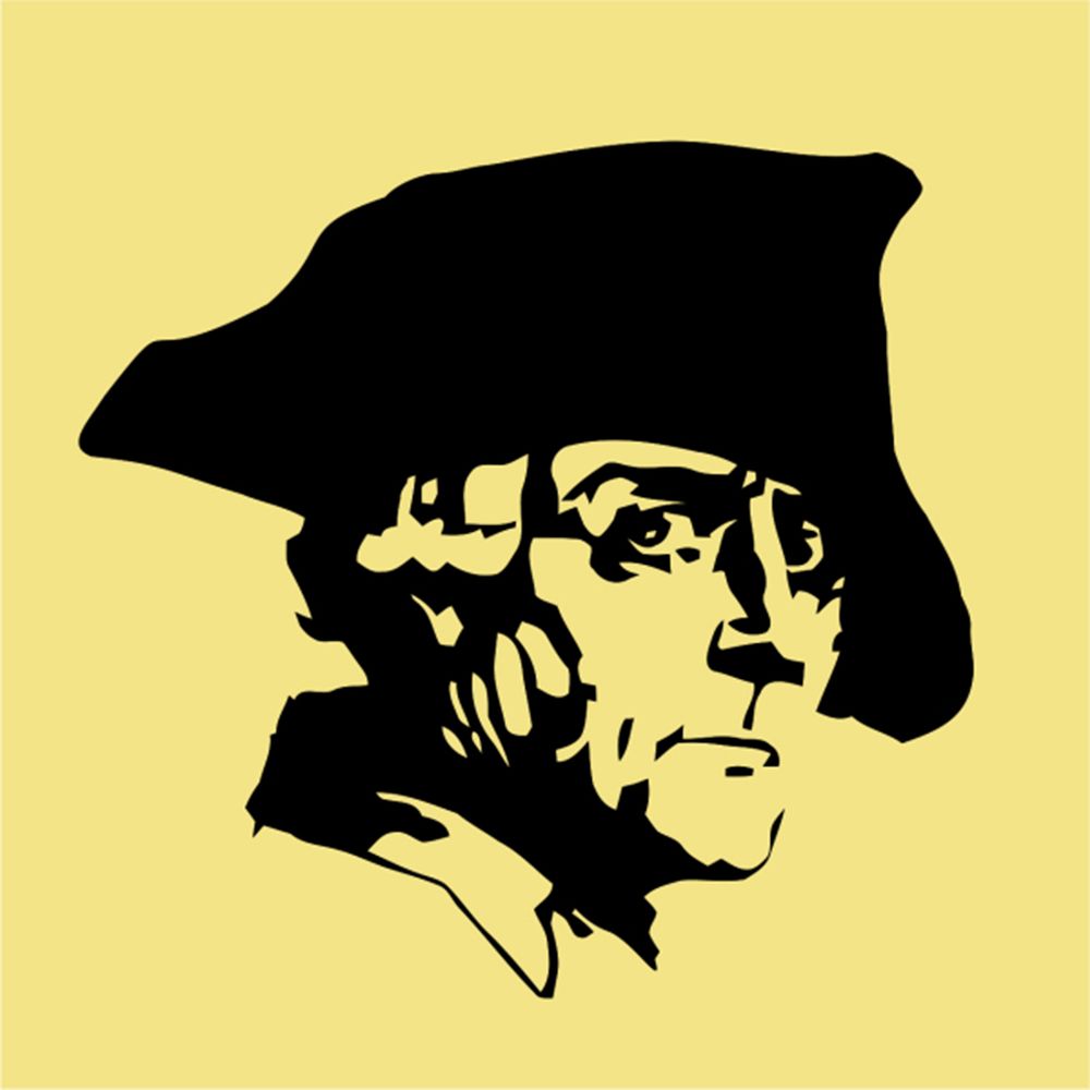 Sticker Friedrich the Great Age Fritz Prussia Potsdam 10x9,5cm # A080