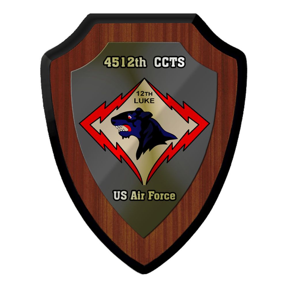 Crest Shield 4512th CCTS Squadron Crest Training Squadron US Air Force #39485