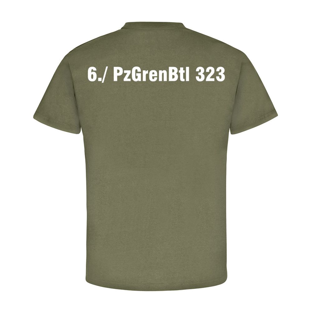 6 Kompanie PzGrenBtl 323 M113 Panzermörser Mörserkampfwagen - T Shirt #12743