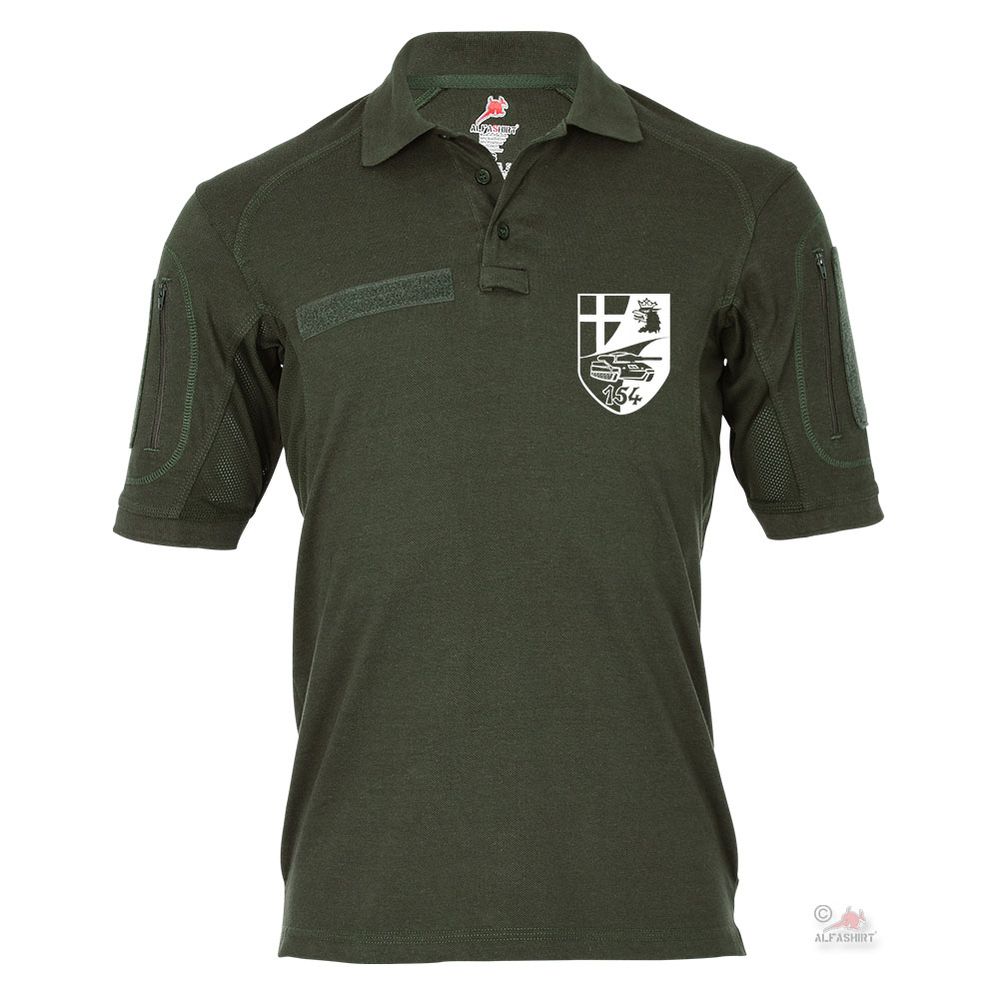 Tactical Poloshirt Alfa PzBtl154 Panzerbataillon Bundeswehr Heer #19427