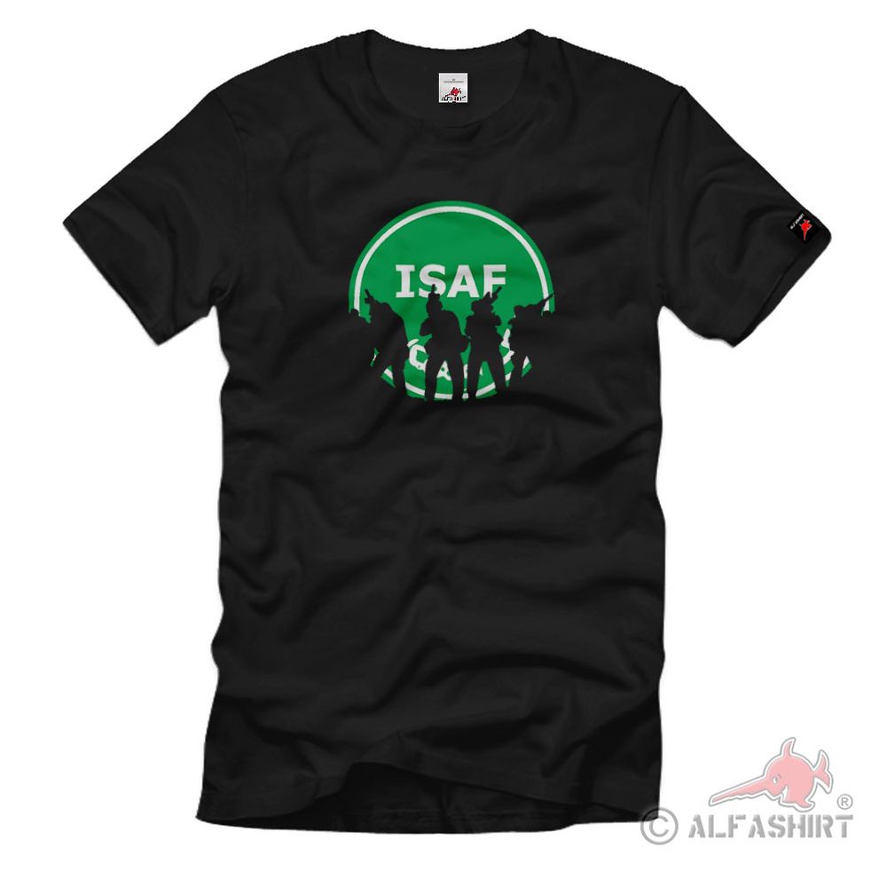 Isaf in Action Soldaten International Security Assistance Force - T Shirt #2770