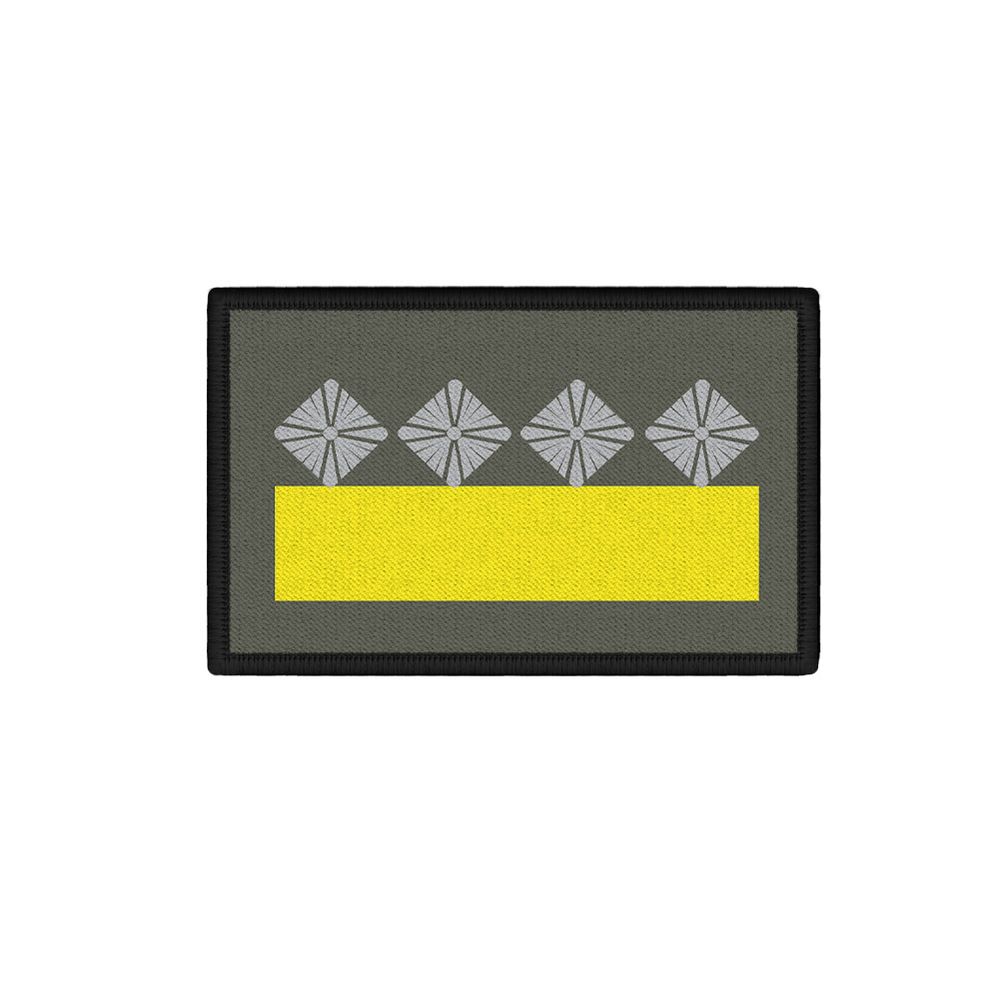Patch 7,5x4,5cm NVA Dienstgrad Dienste Streitkräfte