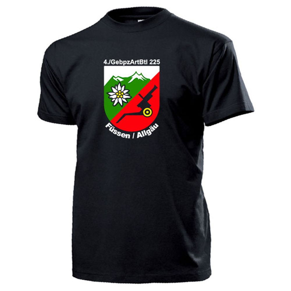 GebPzArtBtl 225 Gebirgspanzerartilleriebataillon Bundeswehr - T Shirt #13549