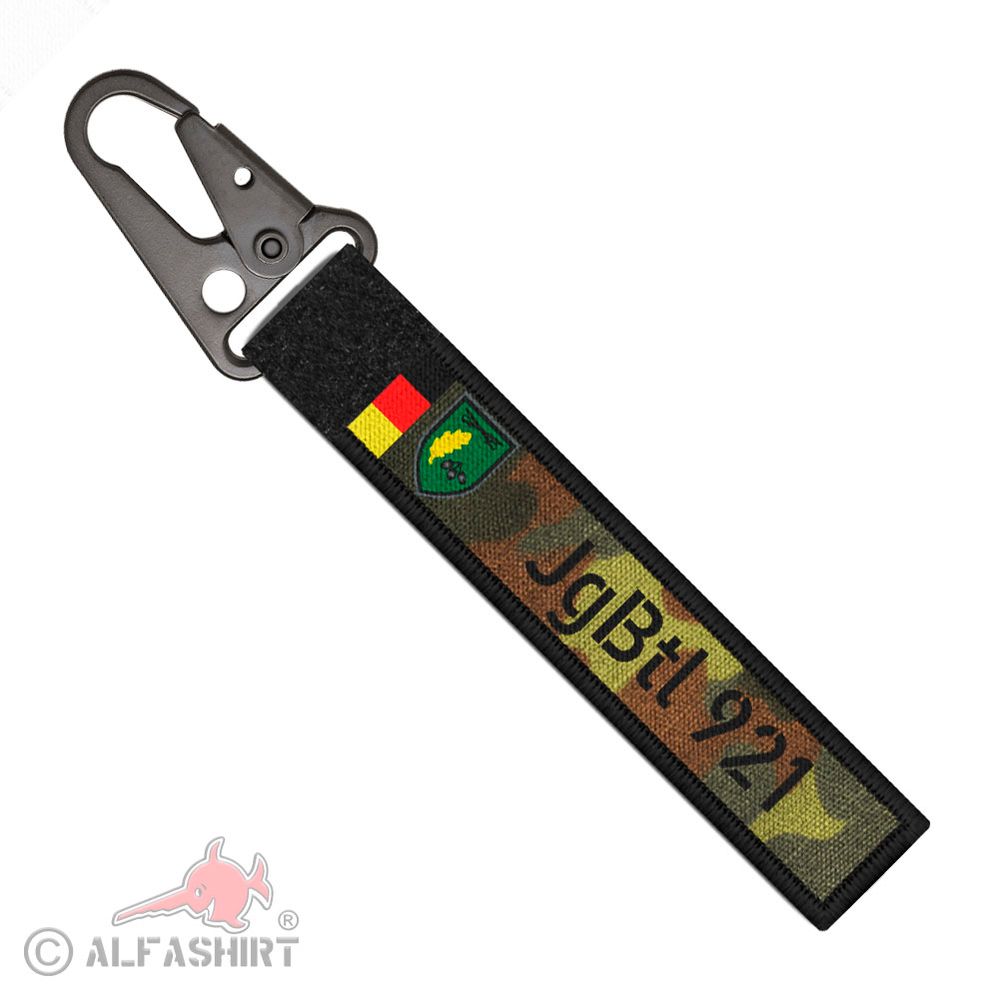 Tactical key ring JgBtl 921 Bundeswehr Jägerbataillon BW soldier # 38006
