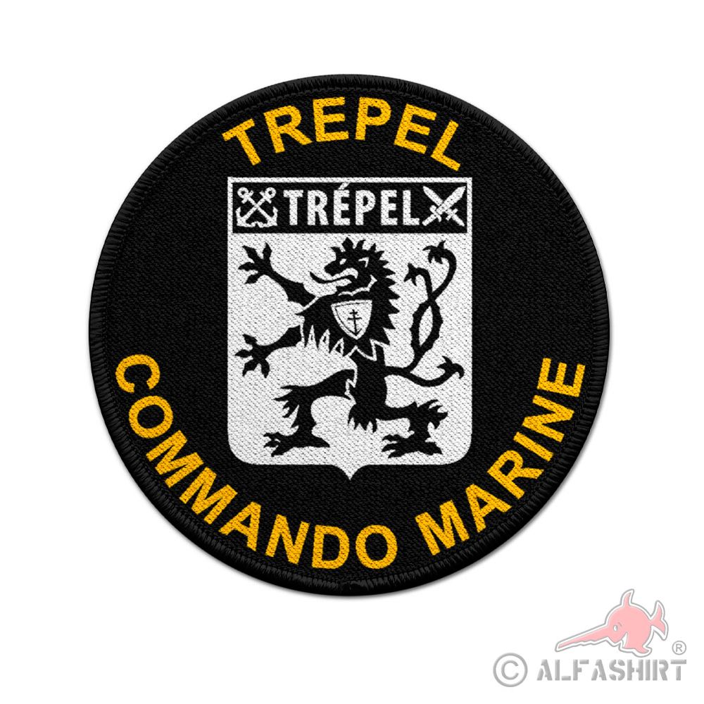 FR Patch Commando Marine Trepel Frankreich Aufnäher Militär FORFUSCO #18233
