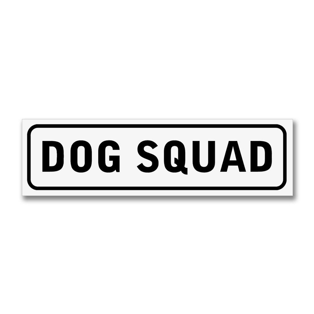 Magnetic sign fighting dogs dog handler Belgian Shepherd Bundeswehr ZUG#A342