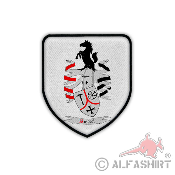 Patch Rössel Familien Wappen Abzeichen Emblem #18206