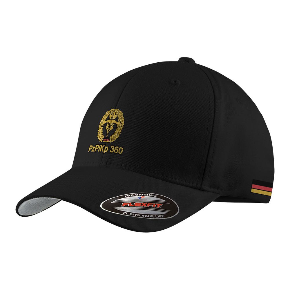 Flexfit Kappe PzPiKp Panzerpionierkompanie 360 Barettabzeichen GER #47318