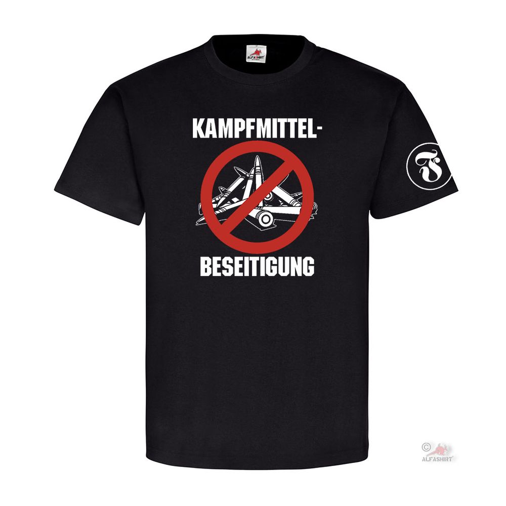 Kampfmittelbeseitigung Feuerwerker Pionier Demining EOD Pyro T Shirt #20065