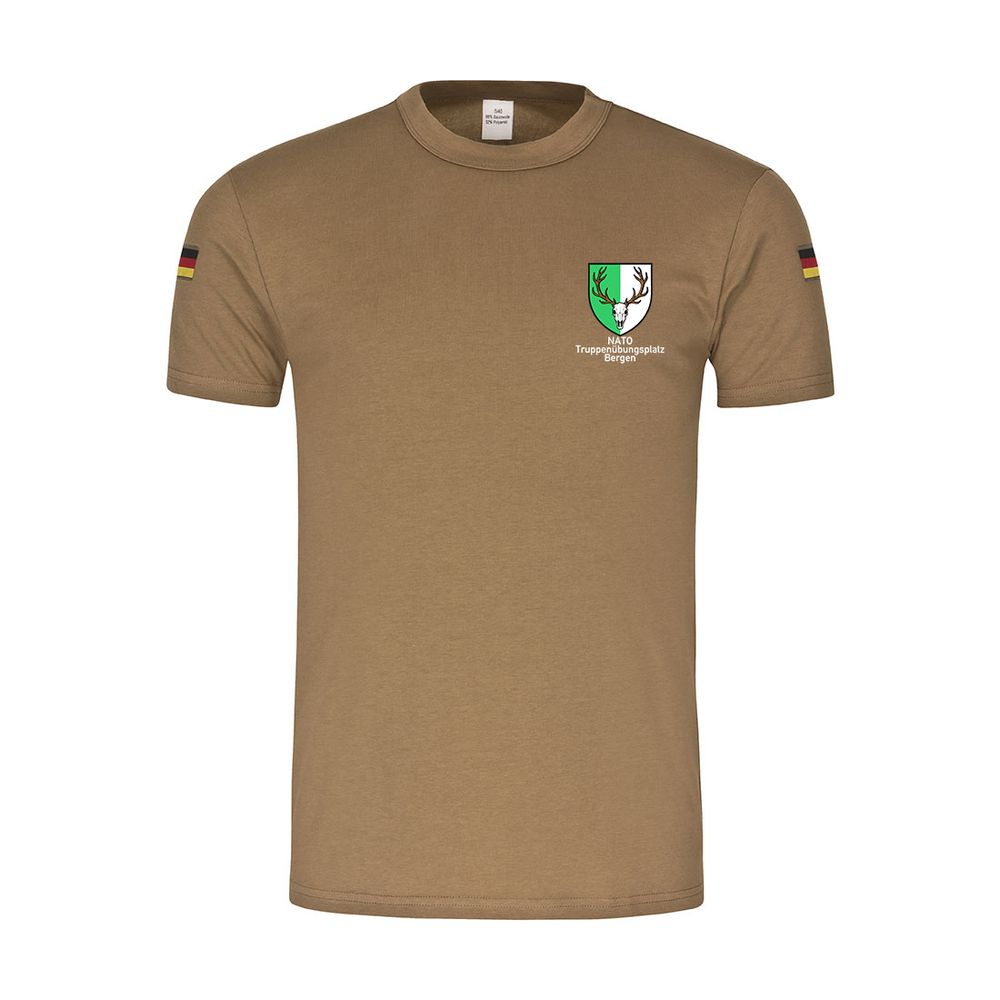 Tropical Shirt NATO Military Training Area Bergen Bundeswehr & Training Units#46406