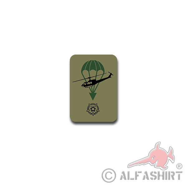 LLBrig 27 Tarn Airborne Brigade Lipperland Bundeswehr Sticker 7x5cm # A4300