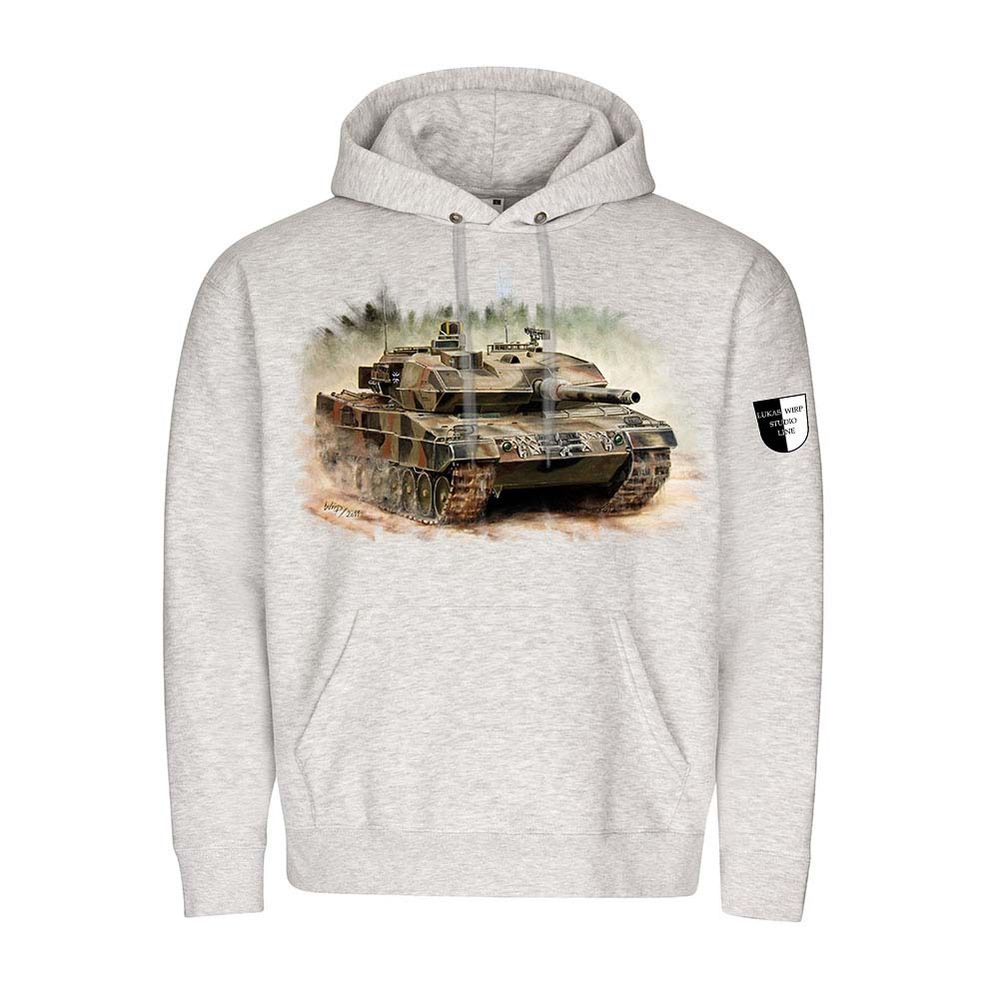 Hoodie Lukas Wirp BW Leopard 2 Panzer Bundeswehr Kampfpanzer Leo2A6 #23875