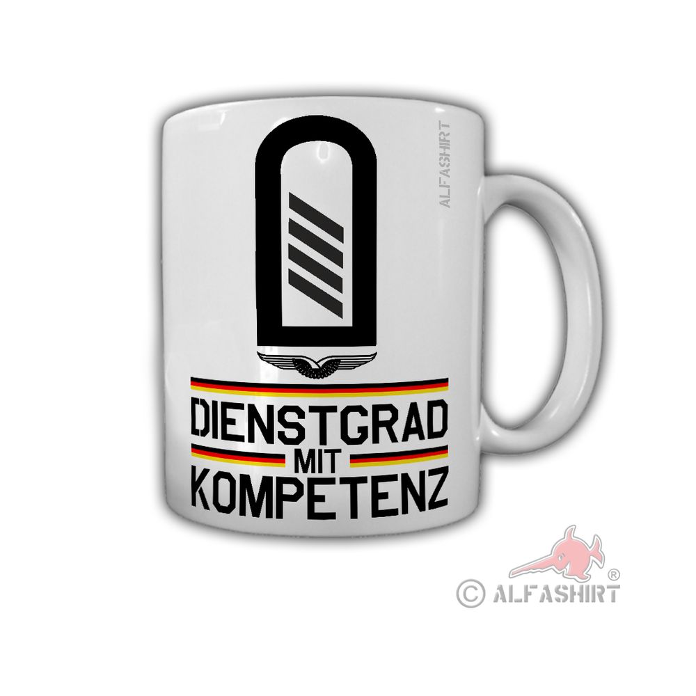 Luftwaffe Stabsgefreiter StGefr Militär Rangabzeichen Bundeswehr Tasse #29001
