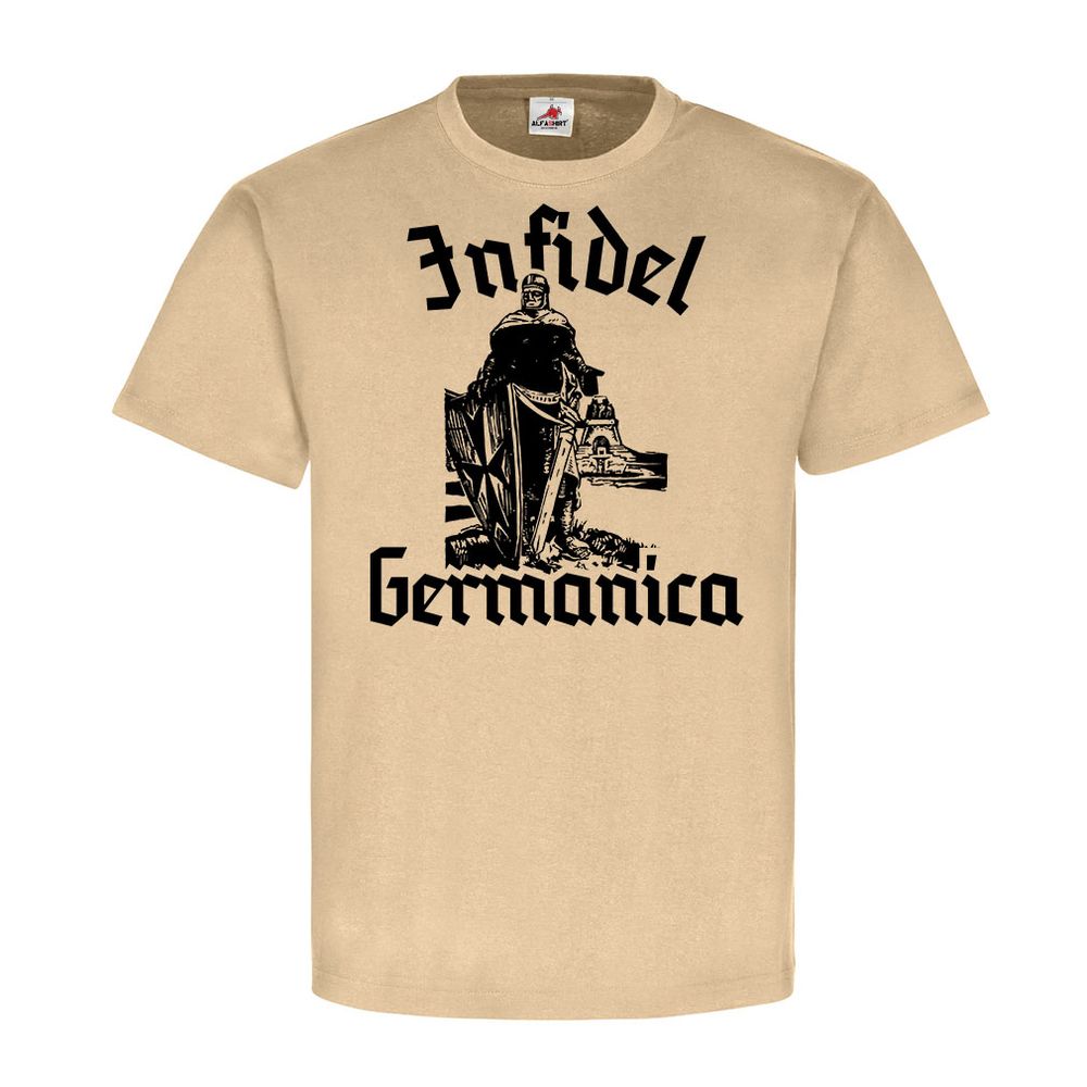 Infidel Germanica Kreuzritter Deutschland Völkerschlachtdenkmal Abendland #22816