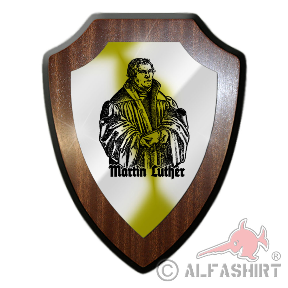 Wappenschild Martin Luther Bild Legende Classicer Kirche Protestanten #27930