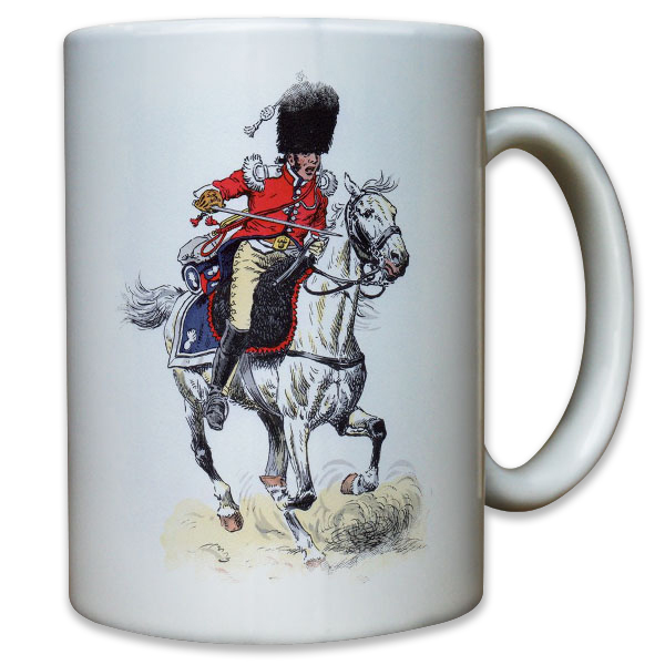 2ème régiment de Carabiniers Regiment 2 Armee Soldaten Reiter - Tasse #11593