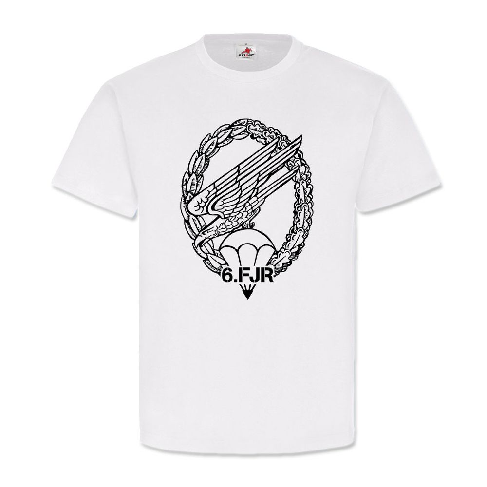 6. FJR Fallschirmjäger Regiment Löwen von Carentan Emblem - T Shirt #8502