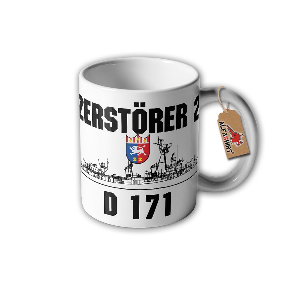 Coupe Destroyer 2 D171 Marine Allemande Fletcher Classe Z2 Marine # 32422