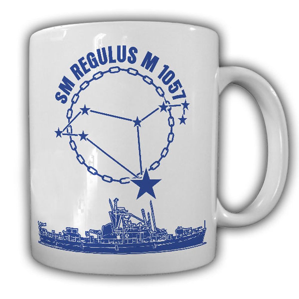 Tasse SM-BOOT Regulus M1057 Schnelles Minensuchboot Minensuchgeschwader #23806