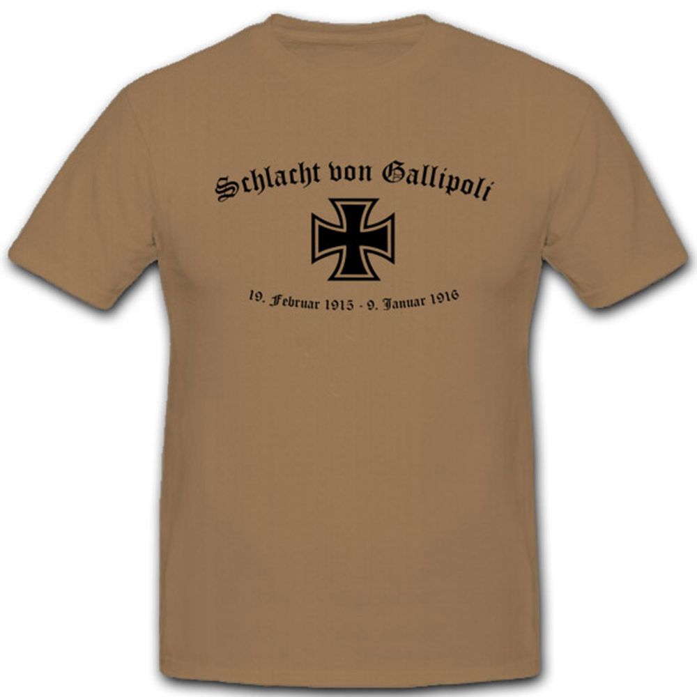 Schlacht Gallipoli WK Türkische Halbinsel Eroberung Osmanischen - T Shirt #4426