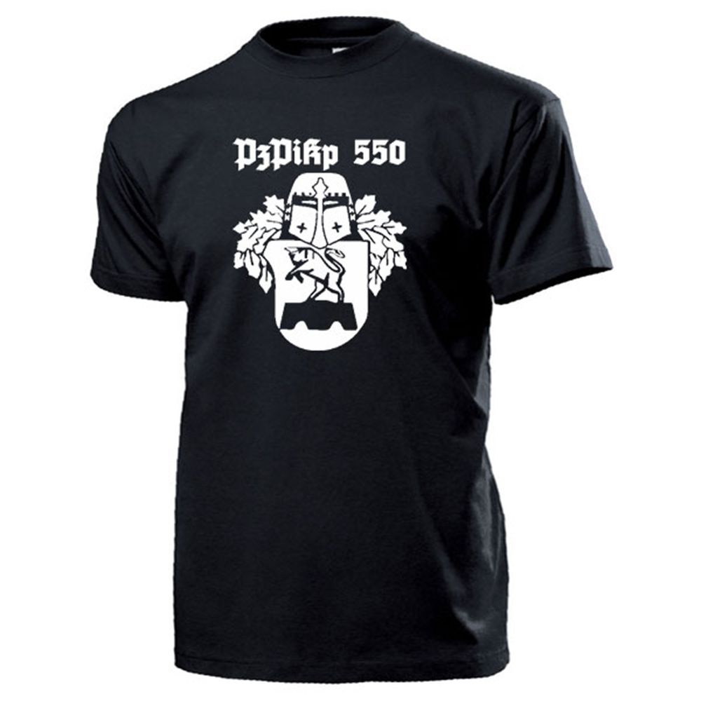 PzPiKp 550 Panzerpionierkompanie Bundeswehr Wappen Abzeichen Deutsch-Französische Brigade Panzerpionier Kompanie Stier STETTEN akM Lager Heuberg - T Shirt #15808