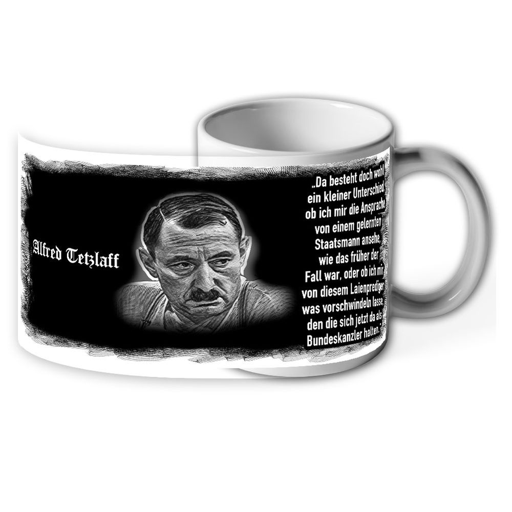 Mug Alfred Tetzlaff - Chancellor is a lay preacher Scholz Politics #43269