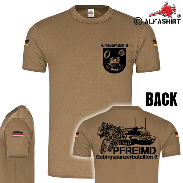 BW Tropen 4 GebPzbtl 8 Fourth Company BW Mountain Battalion Leopard # 16285