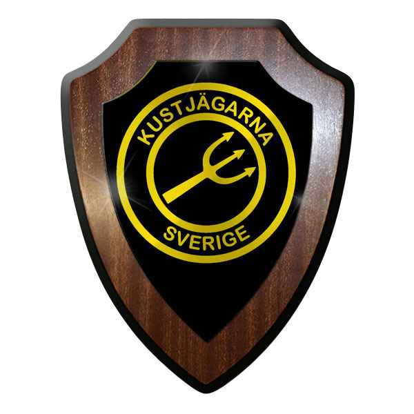 Wappenschild- Kustjägarna Sverige Schweden schwedische Marine #10067 