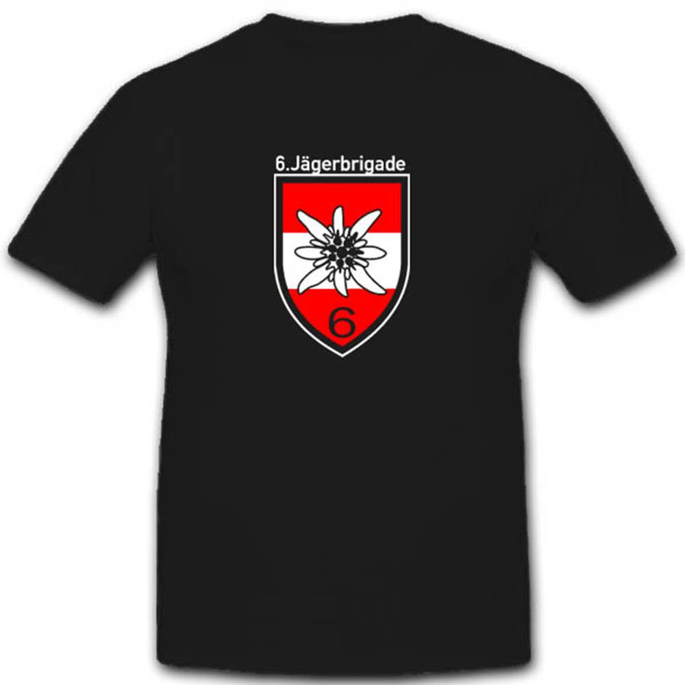 Österreich Jägerbrigade 6 JgBrig6Wappen Abzeichen T Shirt #3498