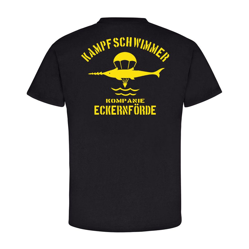 Kampfschwimmer Kompanie Bundeswehr Abzeichen Kompanie Eckernförde T Shirt #7705
