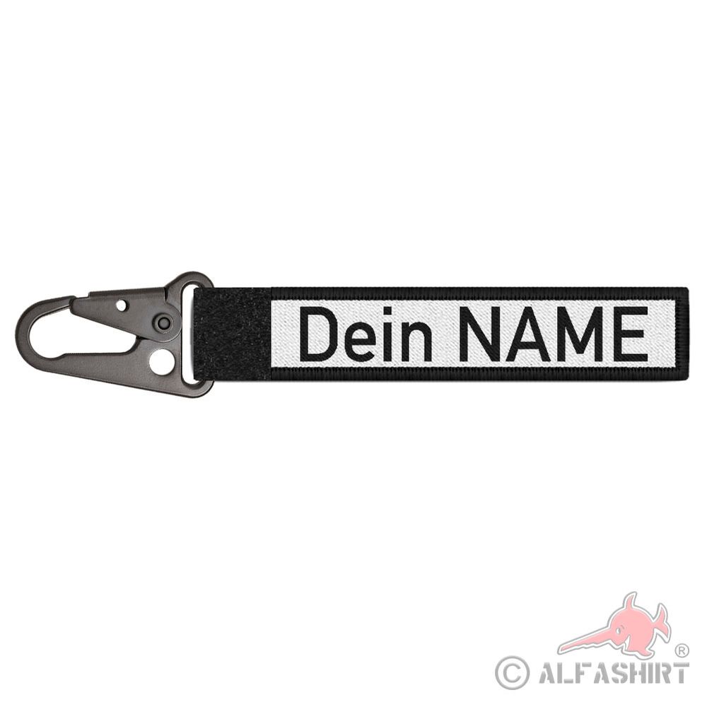 Tactical Key-holder personalisierbar Schlüsselanhänger Namen BW#37712