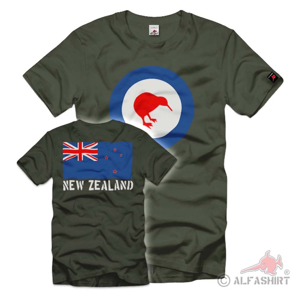 New Zealand New Zealand Kiwi Bird Flag Flag Coat of Arms Badge Emblem # 1532