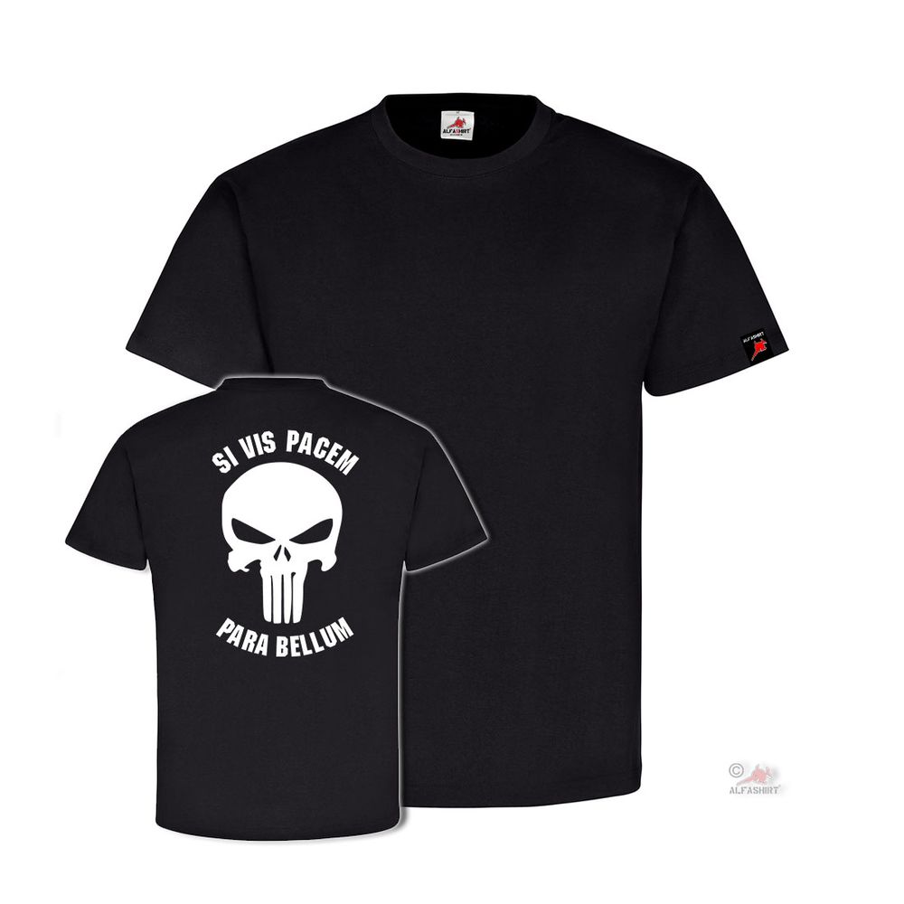 Si Vis Pacem Para Bellum Facit omnia voluntas KSK Einsatz T-Shirt  #32075