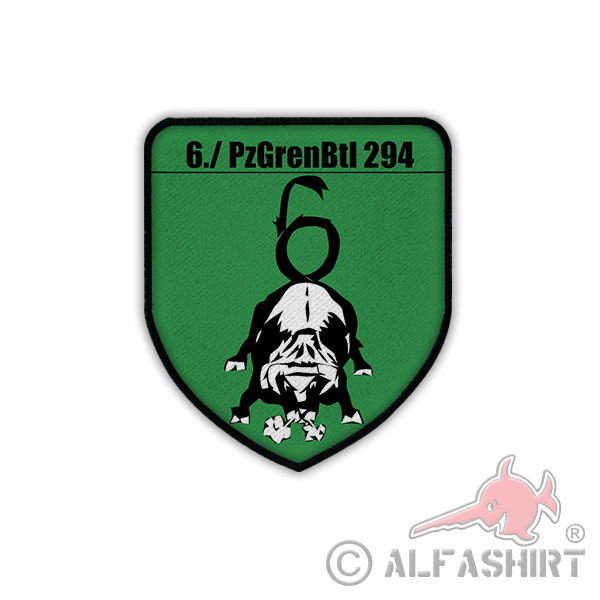 Patch 6 PzGrenBtl 294 Company Unit Taurus Stetten akM BW Patch # 17705
