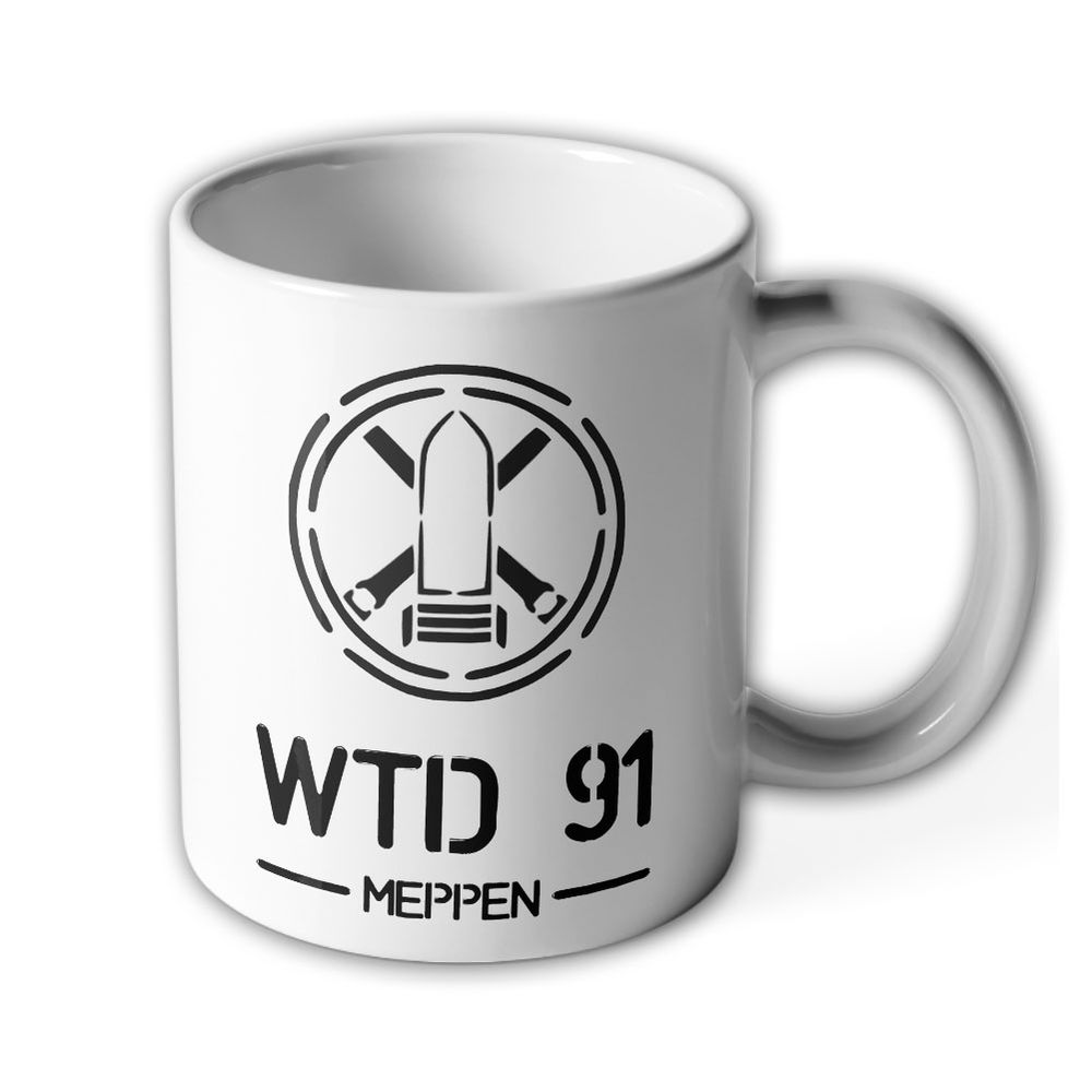 Tasse WTD 91 Meppen Wehrtechnische Dienststelle für Waffen #26168