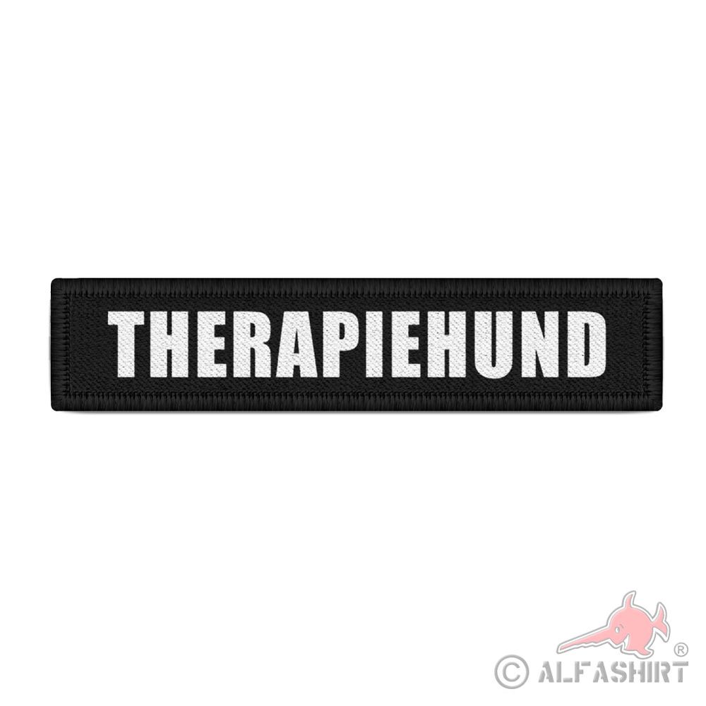 Patch Therapiehund Hund Hundetherapie  Aufnäher #44172