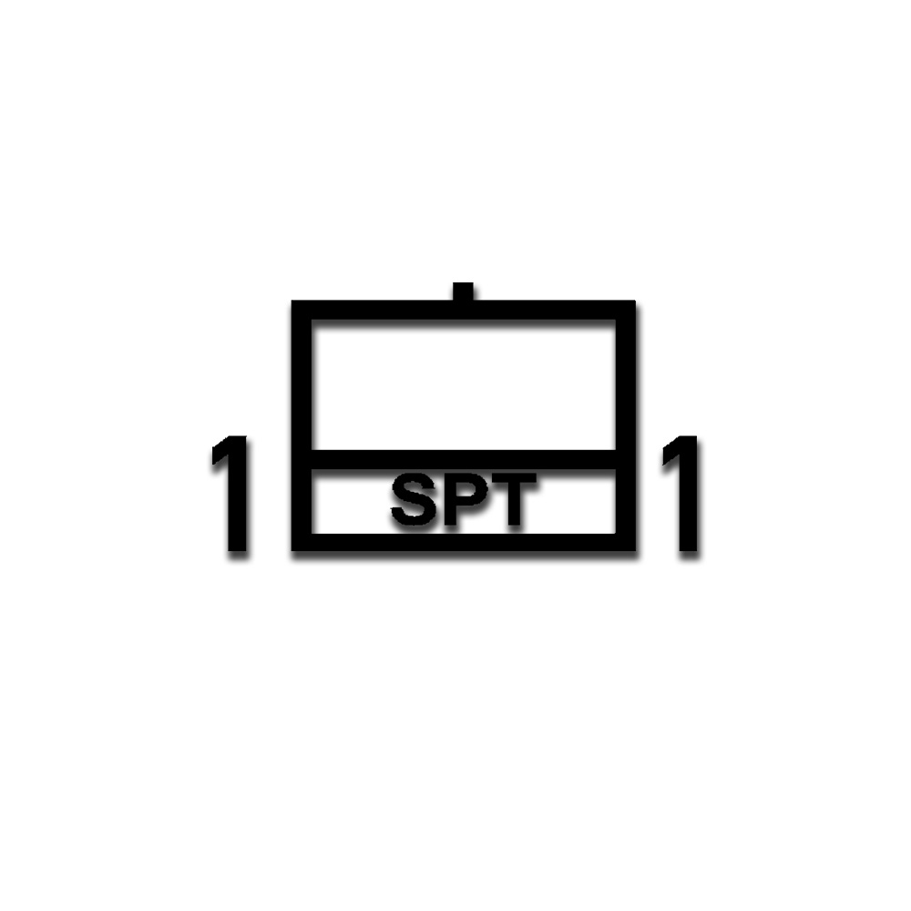 Tactical sign Support supply company JägerBtl 1 DIN # A5469