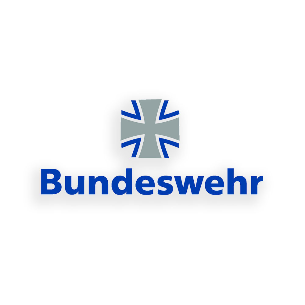 Bundeswehr Aufkleber Wappen Schriftzug BW Kreuz Tür Ticker Bund 40x17cm #A6649