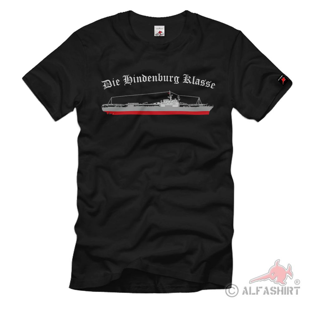 Die Hindenburg Klasse Marine WK Deutschland Super-Schlachtschiffe T Shirt #2850