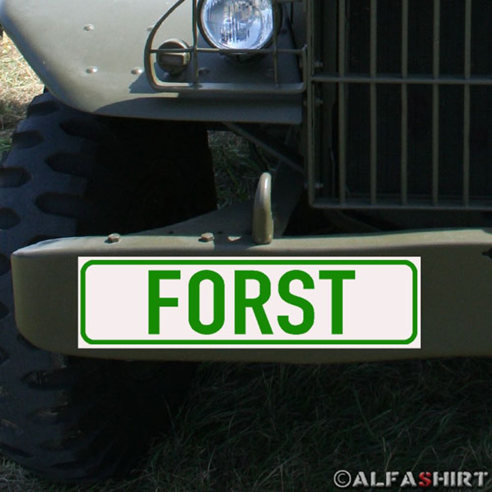 Magnetschild Forst Förster Waldarbeiter Holzwirt für KFZ Fahrzeuge #A158