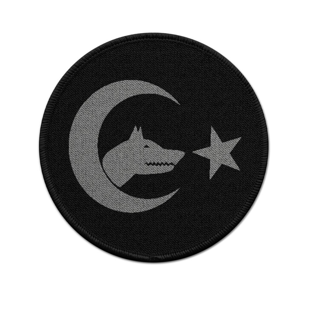 Göktürkçe Türk V4 Patch Türkischer Wolf Army Aufnäher Militär Türkei #22962