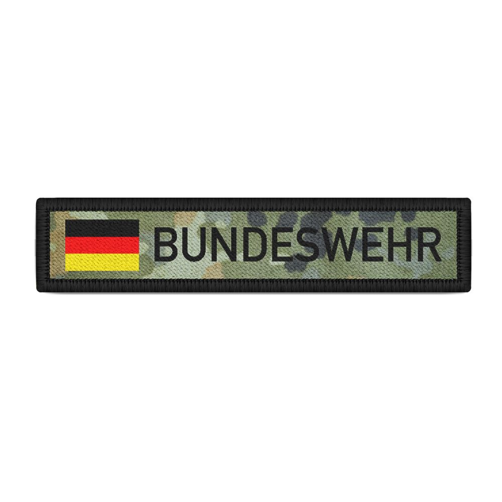 Namenspatch Flecktarn Bundeswehr Uniform KFOR Deutschland Aufnäher #27361