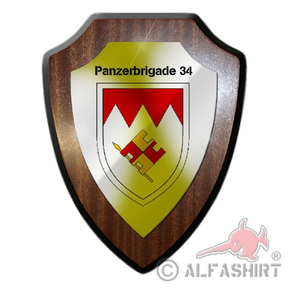 PzBrig 34 brigade Panzergrenadierdivision Bundeswehr Einheit Wappenschild#20021