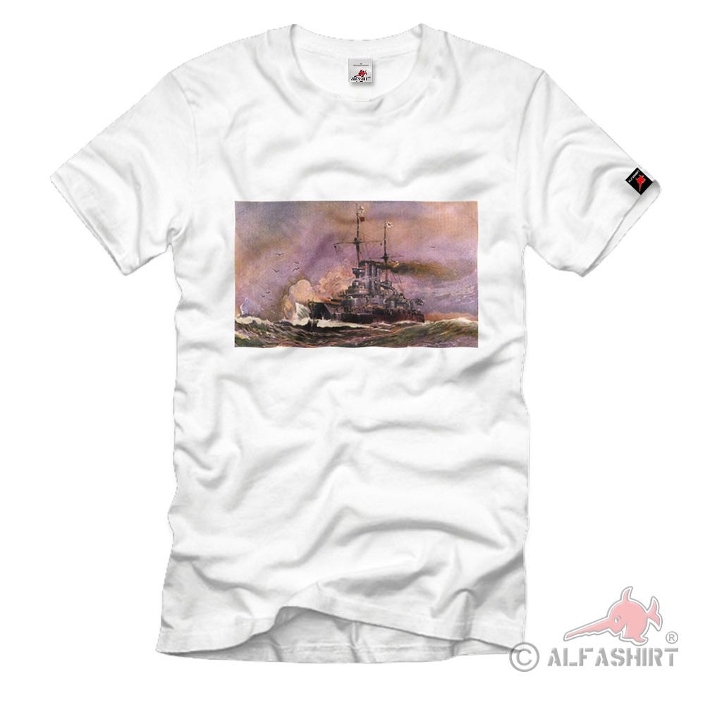 Armored Ship SMS Prussia Armored Frigates Tower Ships Imperial T Shirt # 2119