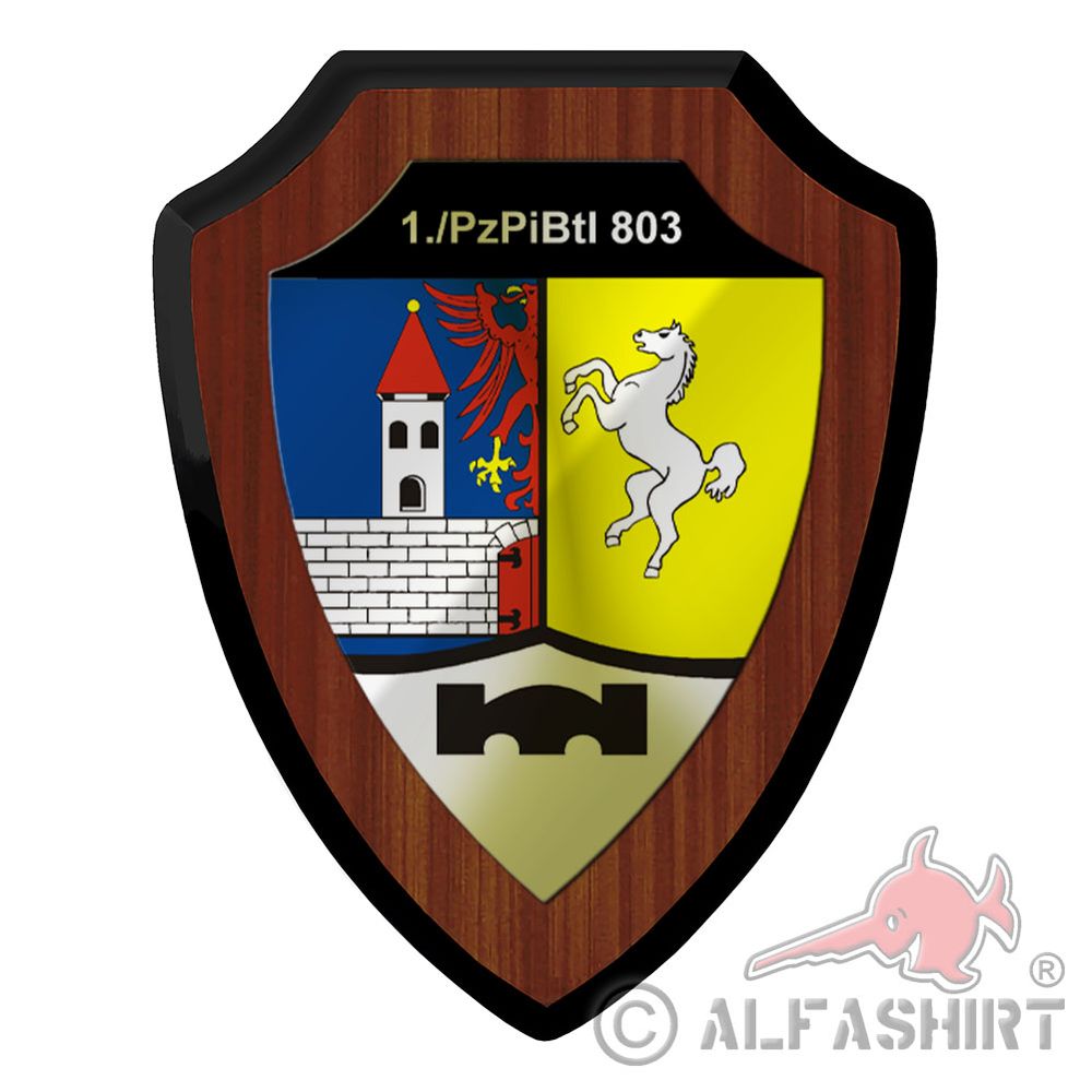 1 Company PzPiBtl 803 Havelberg PzGrenBrig 41 Coat of Arms #44767