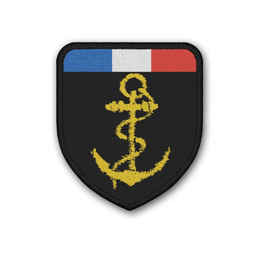Patch Golden Anchor Frankreich Marine Nationale Anker Abzeichen Aufnäher #33848