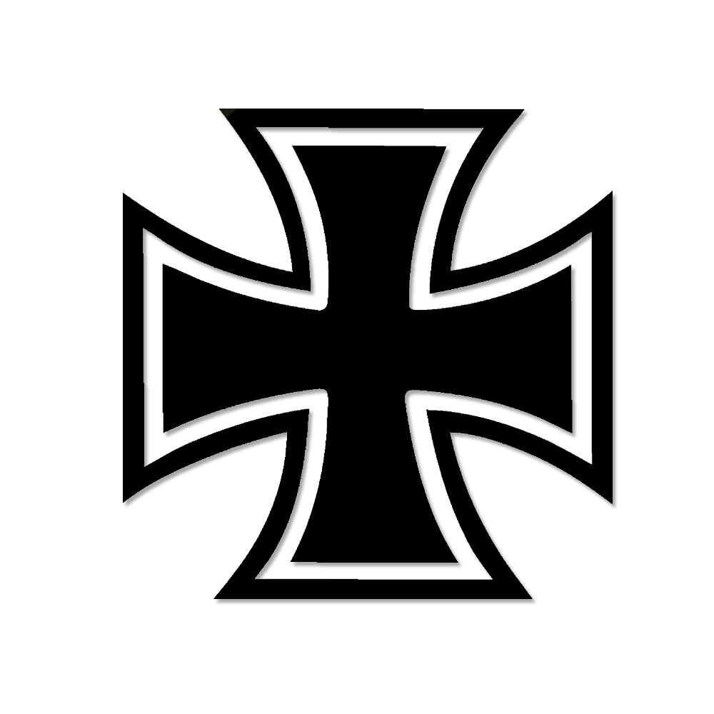 Eisernes Kreuz Bundeswehr Aufkleber Sticker 15x15cm#A5480