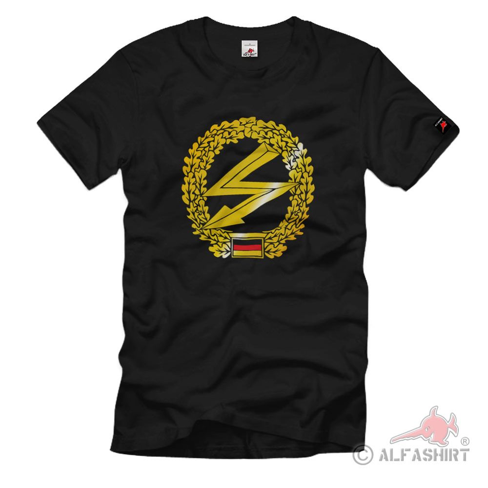 Fernmelder Barettabzeichen Fernmeldetruppe Heer Bundeswehr T-Shirt #559