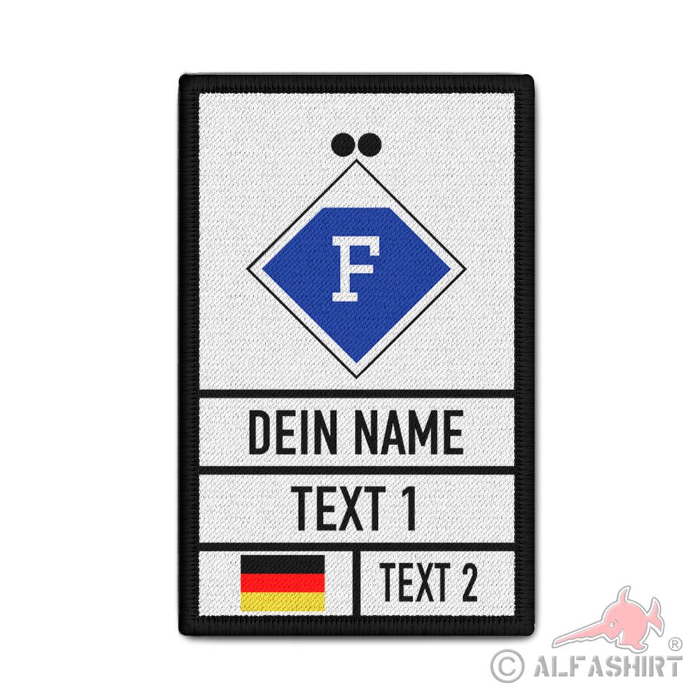 Patch Fachgruppe Führungsunterstützung Gruppenführer F Führung Symbol #40130